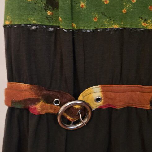 Savage Culture boho-chic vintage dress like new, multicolor