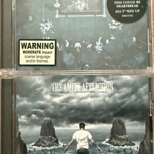 The Amity Affliction CD like new, 2014 and 2016 releases pack