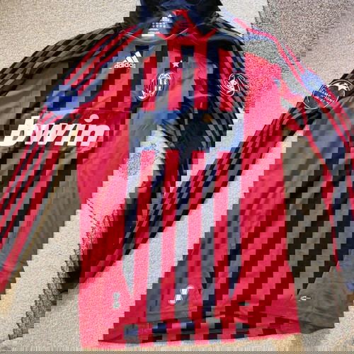 Milan εμφάνιση Adidas 2007-2008 μακρυμάνικη medium καινούργιο