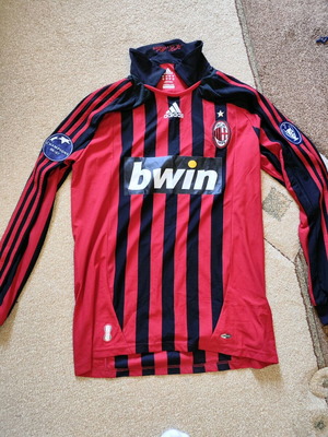 Φανέλα Milan Adidas 2007-2008 μακρυμάνικη medium καινούργιο