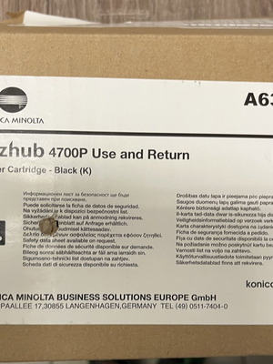 Konica Minolta TNP-34 оригинален лазерен тонер черен 20000 страници за Bizhub 4700 P