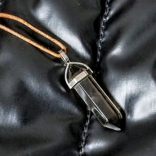 Pendant jewelry with smoky quartz new