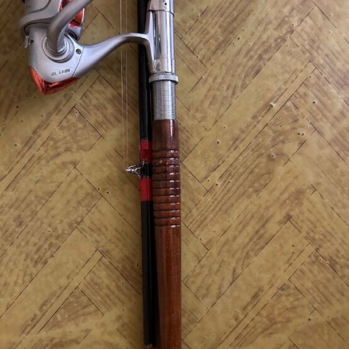 Spinning rod used, original genuine sea fishing