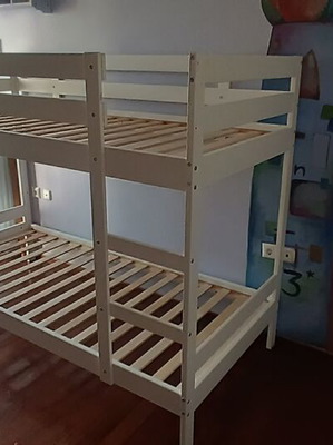 Ikea Mydal bunk bed 90x200 like new