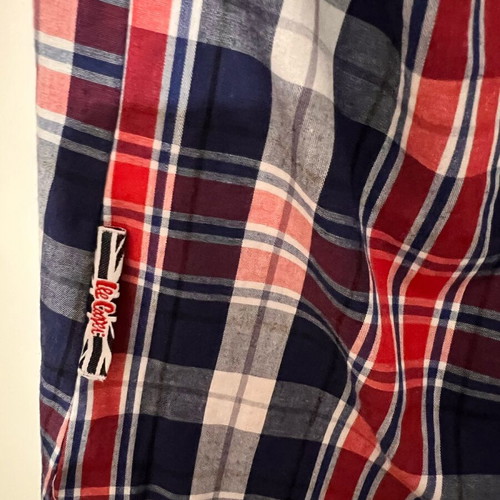Lee Cooper Men's Checked Shirt Small New With Tags