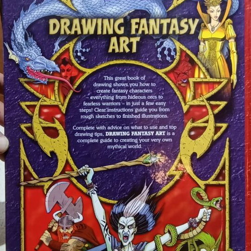 Drawing Fantasy Art book new, English