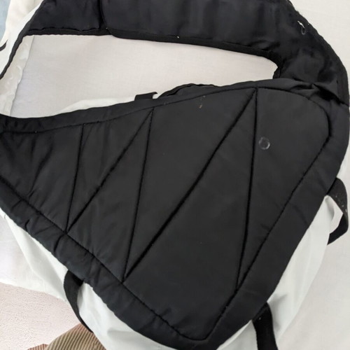 Northland white crossbody bag like new with adjustable straps