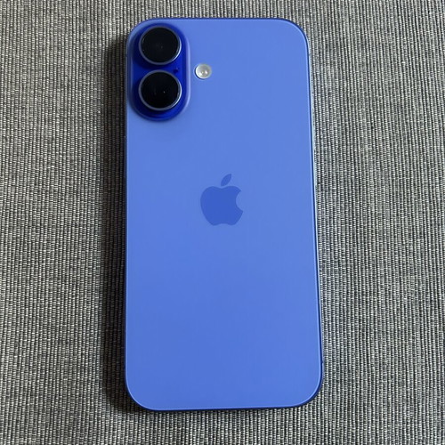 IPhone 16 blue, like new, 128GB