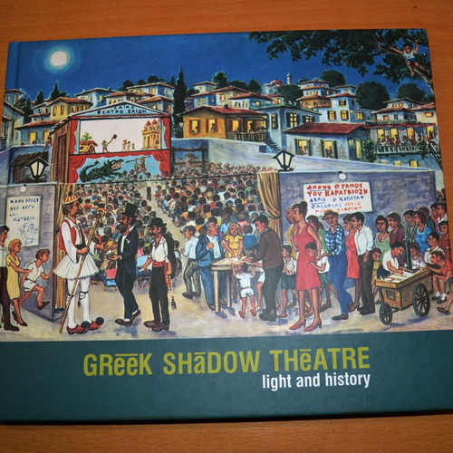 Greek Shadow Theatre Light and History book like new, English