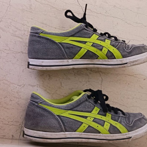 Onitsuka Tiger sneakers μεταχειρισμένα, μέγεθος 43.5, γκρι πολύχρωμα
