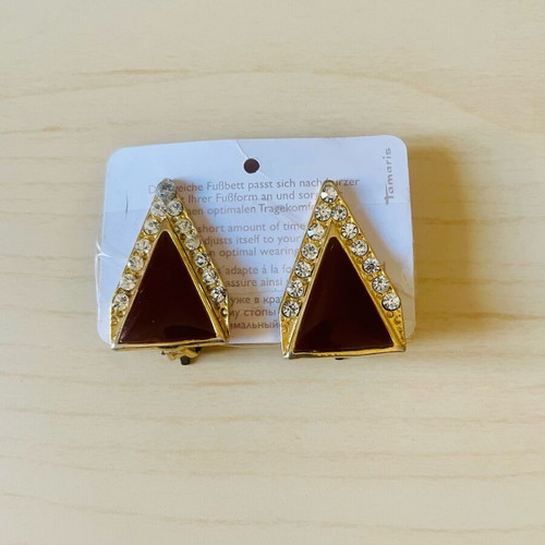 Vintage earrings used multicolor 80's