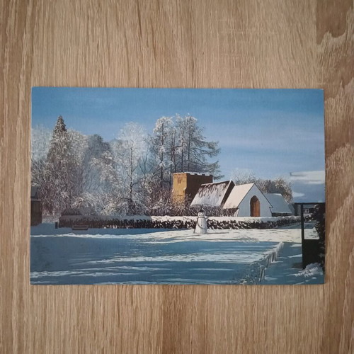 Card postal Winter Walk like new
