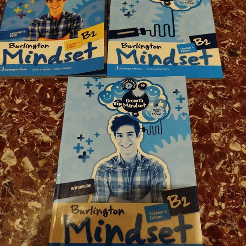 Burlington Mindset B2 teacher's edition books like new