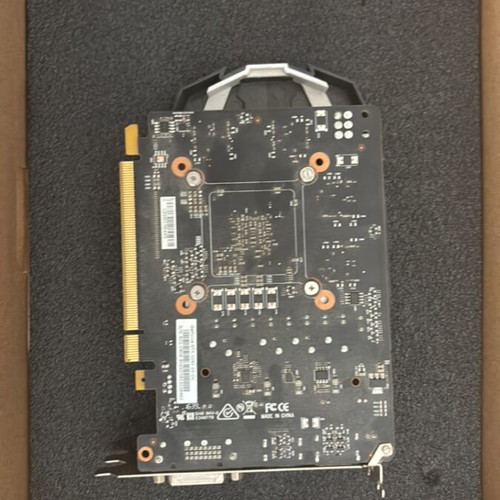MSI GTX1050 graphics card 2GB VRAM used