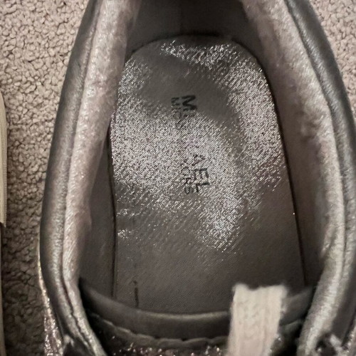Michael Kors shoes size 34 silver like new