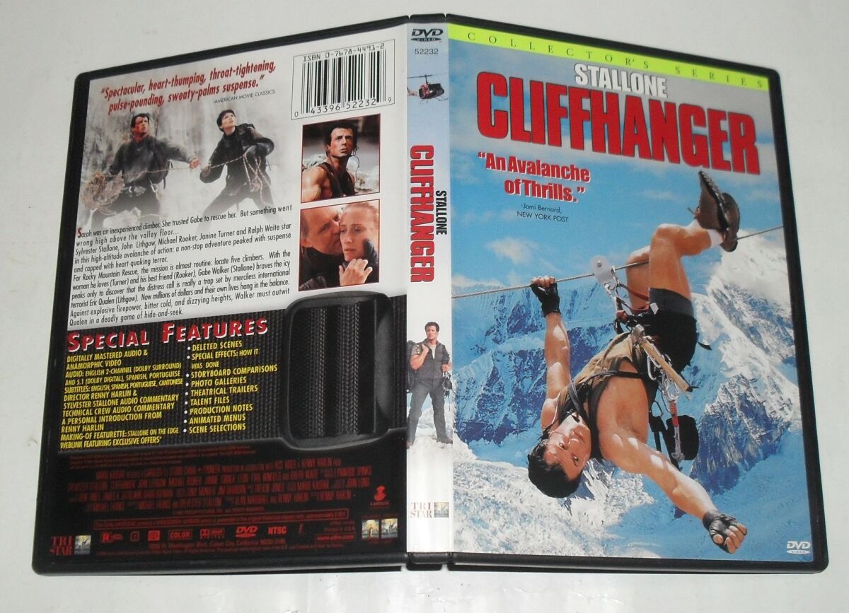 Cliffhanger DVD collector's edition 1993… - € 15,00 - Vendora.cy