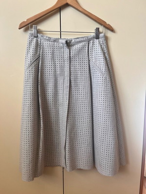 Zara skirt used, gray, size M 38 10