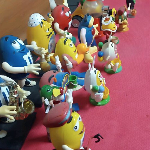 M & M big rare figure collection used