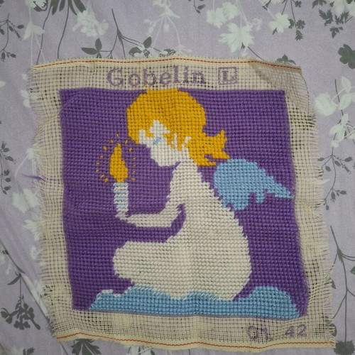 Handmade embroidery like new