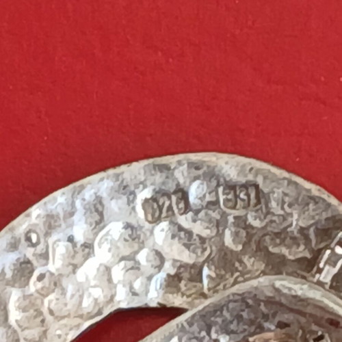 925 silver necklace with 50 cm chain