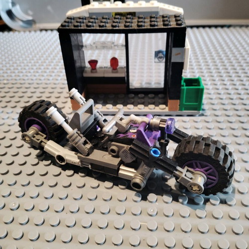 Lego Catwoman's bike used