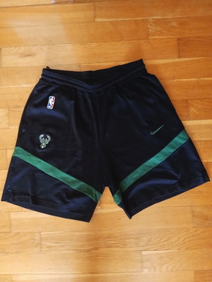 Milwaukee Bucks basketball shorts, size medium
