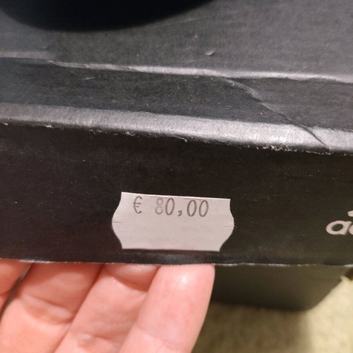 Adidas football shoes like new, blue size 45.5
