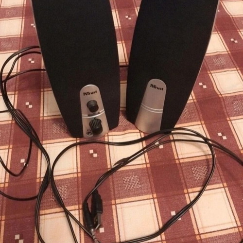 Trust computer speakers used