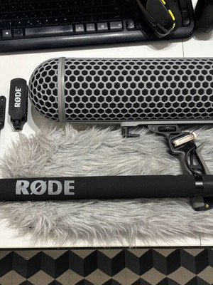 Rode Boom Kit σαν καινούργιο με Boompole 3m, Blimp MkII και TASCAM DR-100MKII