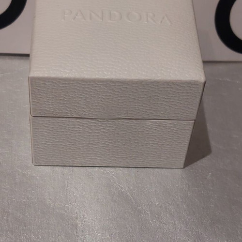 Pandora small jewelry box new with leather and velvet interior