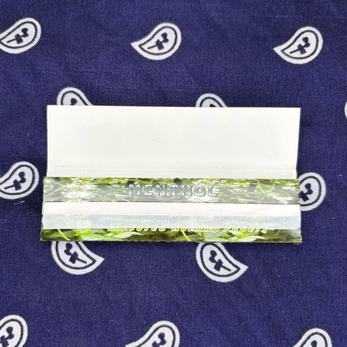 Hornet Menthol Flavored Rolling Papers King Size 32 Sheets new