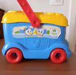 Mickey Mouse car with 9 blocks used