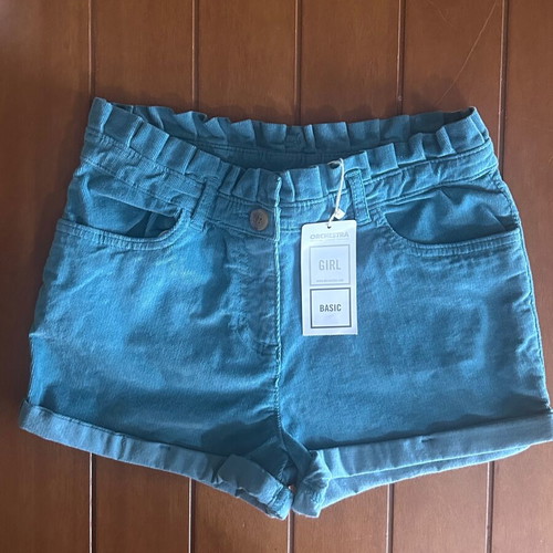 Orchestra turquoise corduroy girls shorts new for 12 years