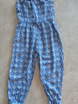 Monsoon Kids Jumpsuit Size 6 Years Like New Blue
