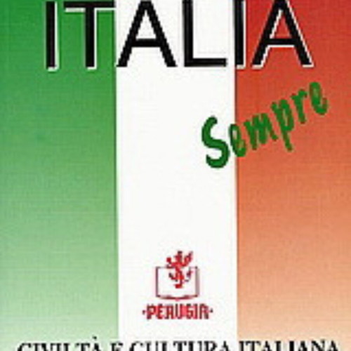 Italia Sempre Italian Language Book like new, advanced level