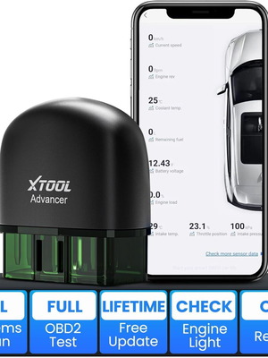 XTOOL AD20 Pro OBD2 Scanner Wireless Full System Car Diagnostic Tool new
