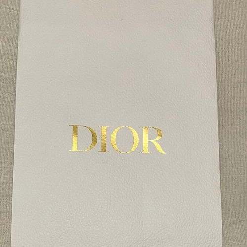 Dior bag new with gold letters embossed texture large vertical