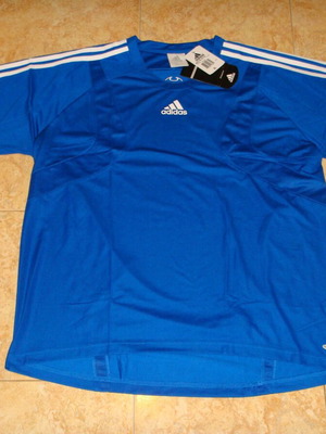 Adidas ποδοσφαιρική προπονητική μπλούζα Climalite νέα XL μπλε