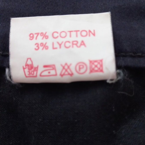 Verse Jeans women's pants size M 38 10, blue black
