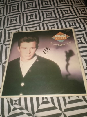 Rick Astley Whenever You Need Somebody 1987 Maxi-Single 12" Vinyl