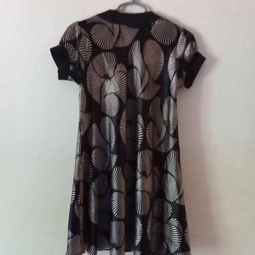Silvian Heach summer mini dress like new, gray and silver