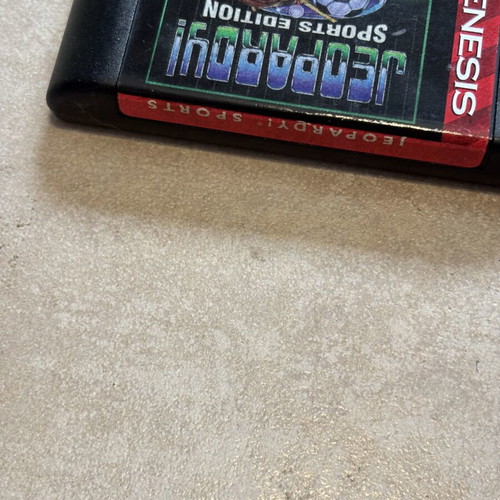 Jeopardy Sports Sega Genesis game