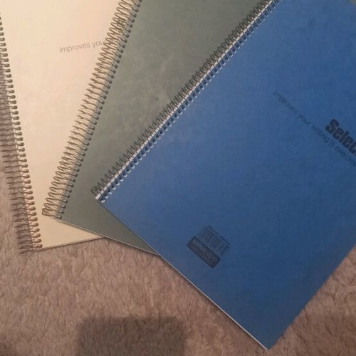 Large notebooks like new, pack of 3
