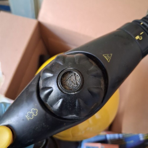 Crown SC-160H handheld steam cleaner like new with accessories and box
