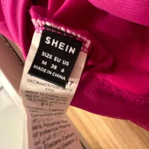 Shein Pink Crop Top size M like new