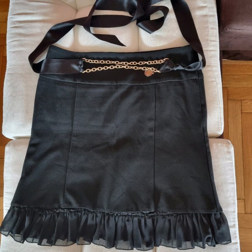 BSB skirt black like new with belt size M