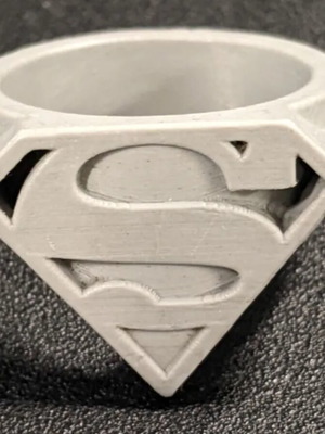 Custom Superman ring