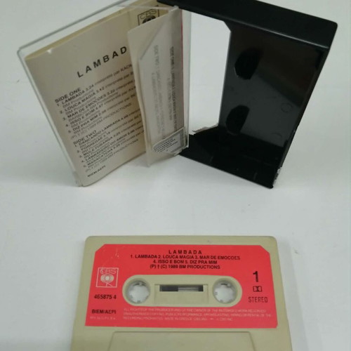 Kaoma Lambada cassette tape like new, Latin