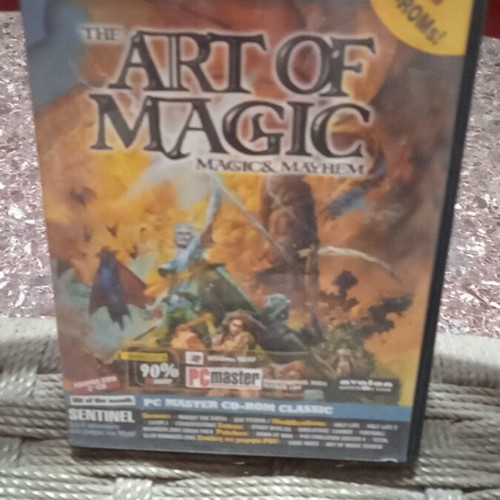 The Art of Magic Magic & Mayhem RPG PC game used