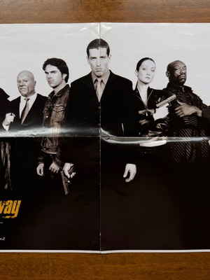 Αφίσα PlayStation 2 The Getaway μεταχειρισμένη, 2002, διπλής όψεως